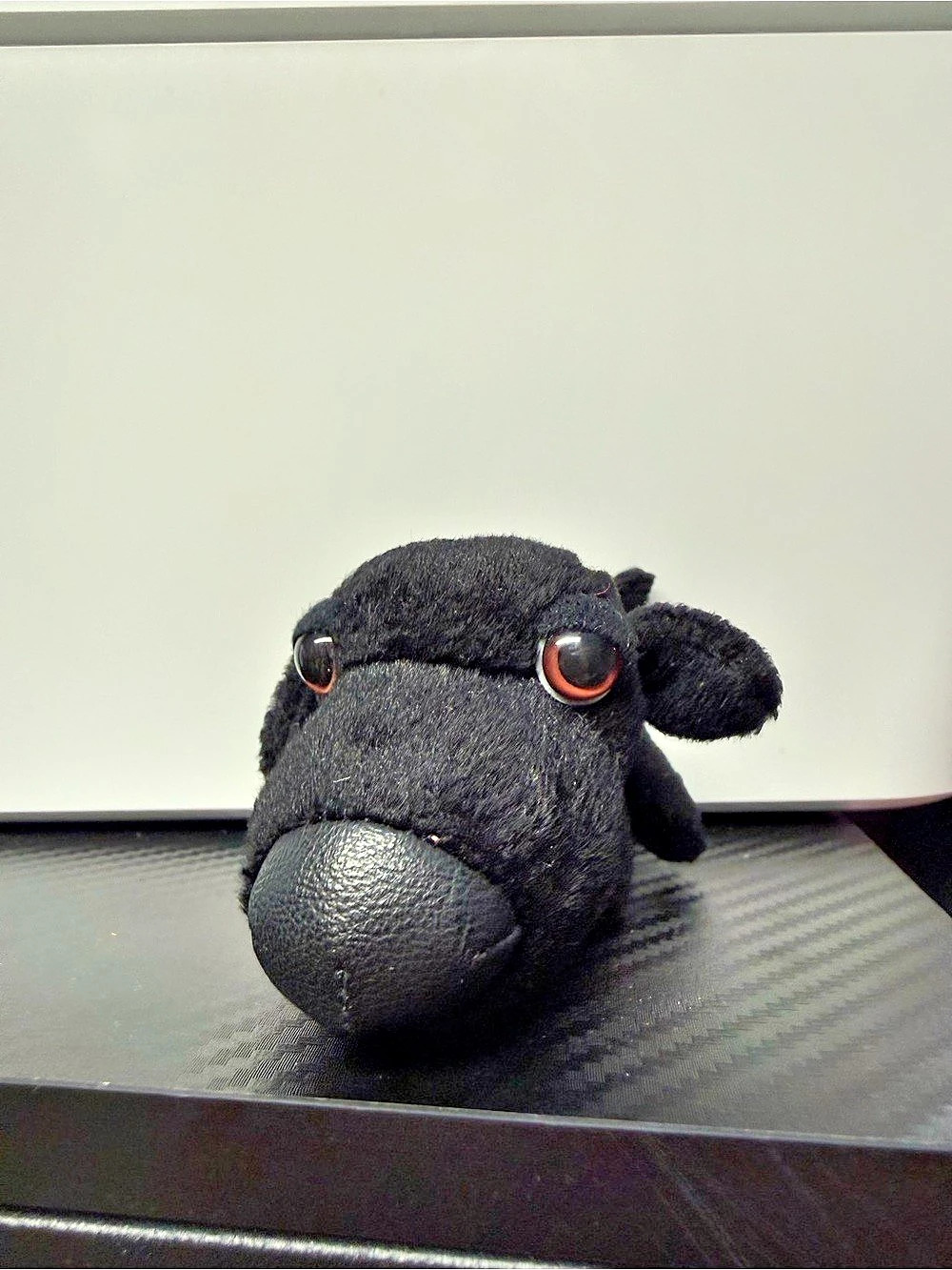 black Labrador Retriever plush toy from the THE DOG series mcdonalds 2004